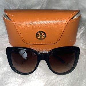 Black/Brown Tory Burch sunglasses